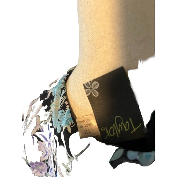 COPY - Dress By Taylor Size 12 Floral For Women Blue Purple Color Flower Design… - Picture 6 of 6